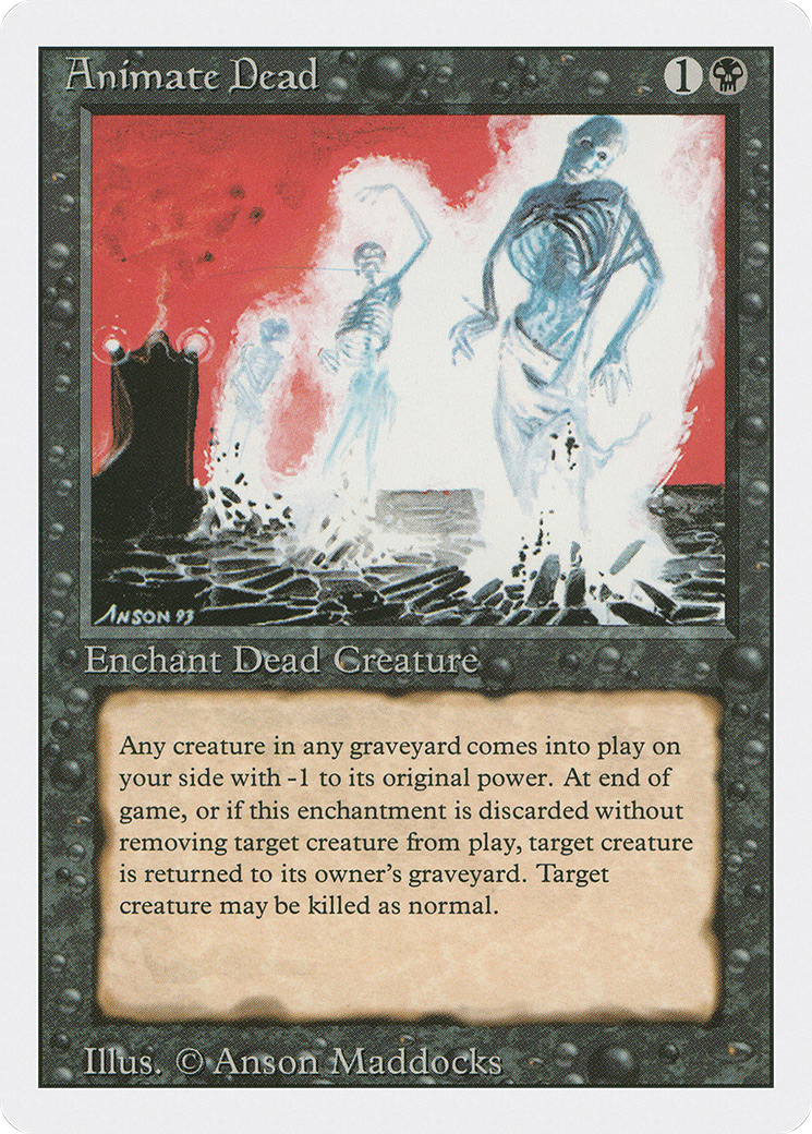 Animate Dead (3ED-)  - Revised Edition