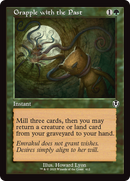 Grapple with the Past (Retro Frame) (INR-412)  Foil - Innistrad Remastered