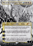Nicol Bolas, Dragon-God (Borderless) (SLD-1246)  Foil - Secret Lair Drop
