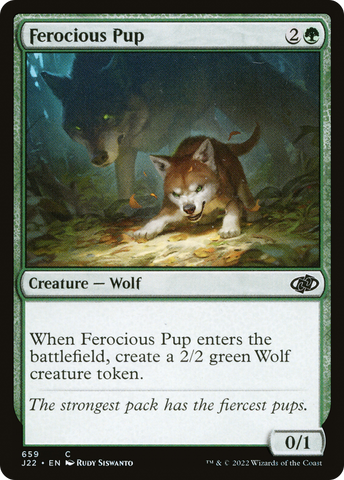 Ferocious Pup [Jumpstart 2022]