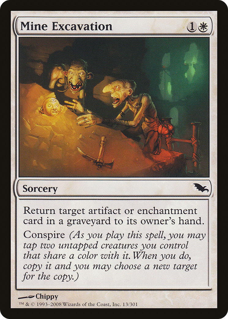 Mine Excavation (SHM-013) - Shadowmoor Foil