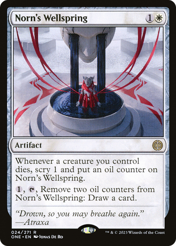 Norn's Wellspring (ONE-024)  Foil - Phyrexia: All Will Be One