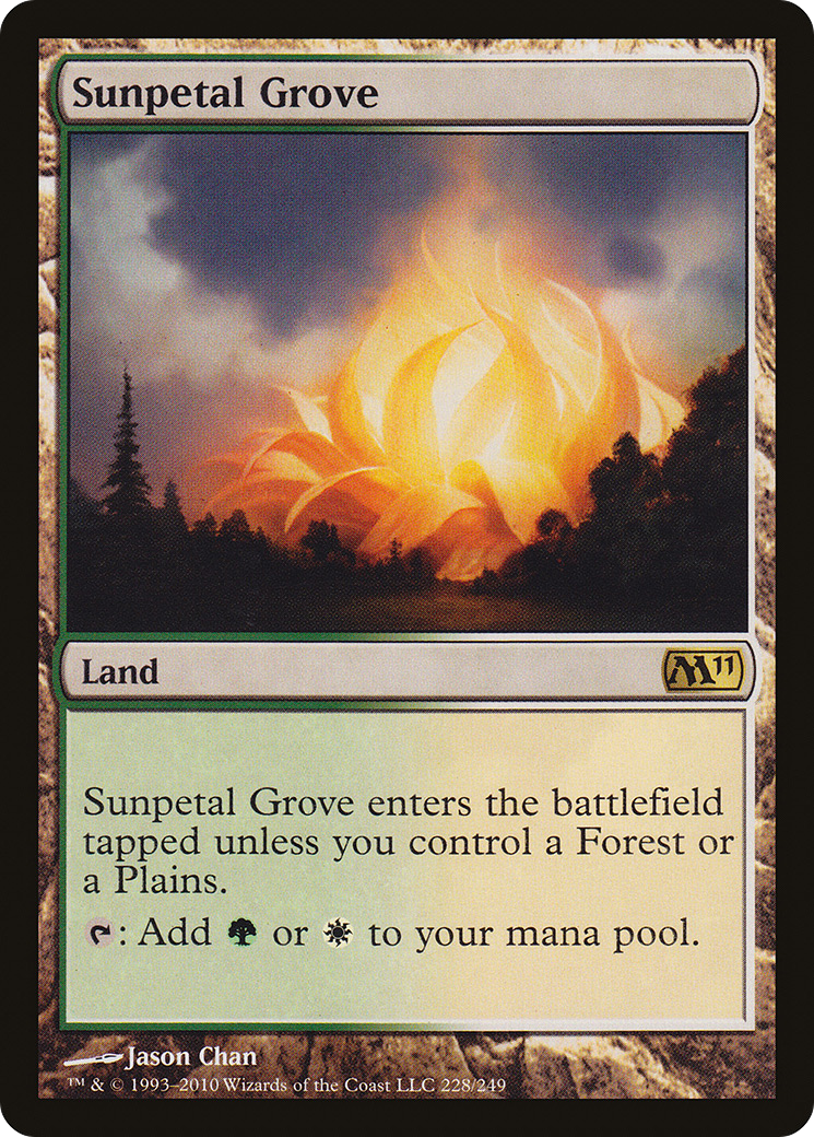 Sunpetal Grove (M11-228)  - Magic 2011