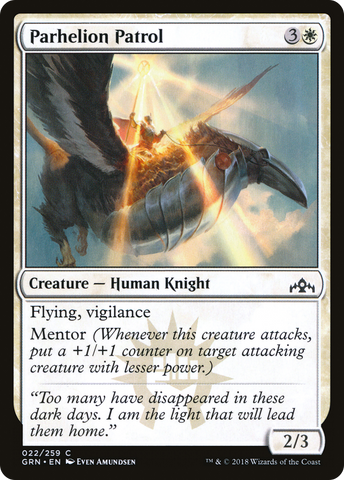 Parhelion Patrol (GRN-022)  Foil - Guilds of Ravnica