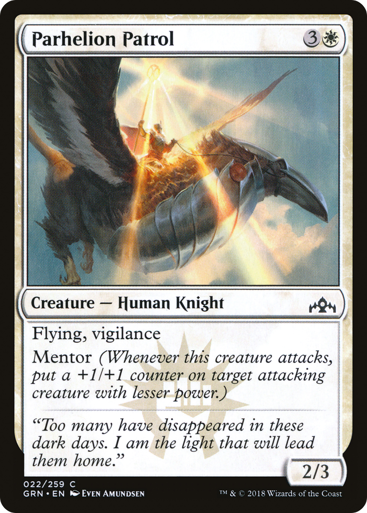 Parhelion Patrol (GRN-022)  - Guilds of Ravnica