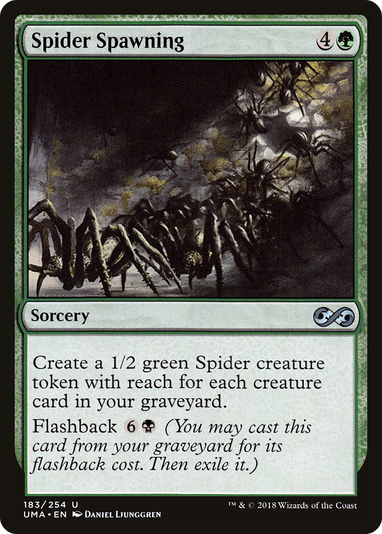 Spider Spawning (UMA-183)  Foil - Ultimate Masters