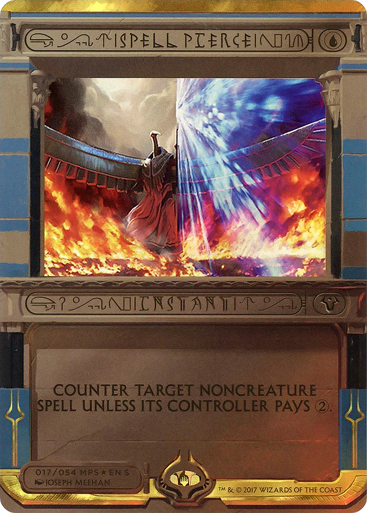 Spell Pierce (MPS2-017)  Foil - Amonkhet Invocations (Borderless)