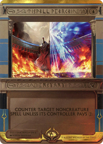 Spell Pierce (MPS2-017)  Foil - Amonkhet Invocations (Borderless)