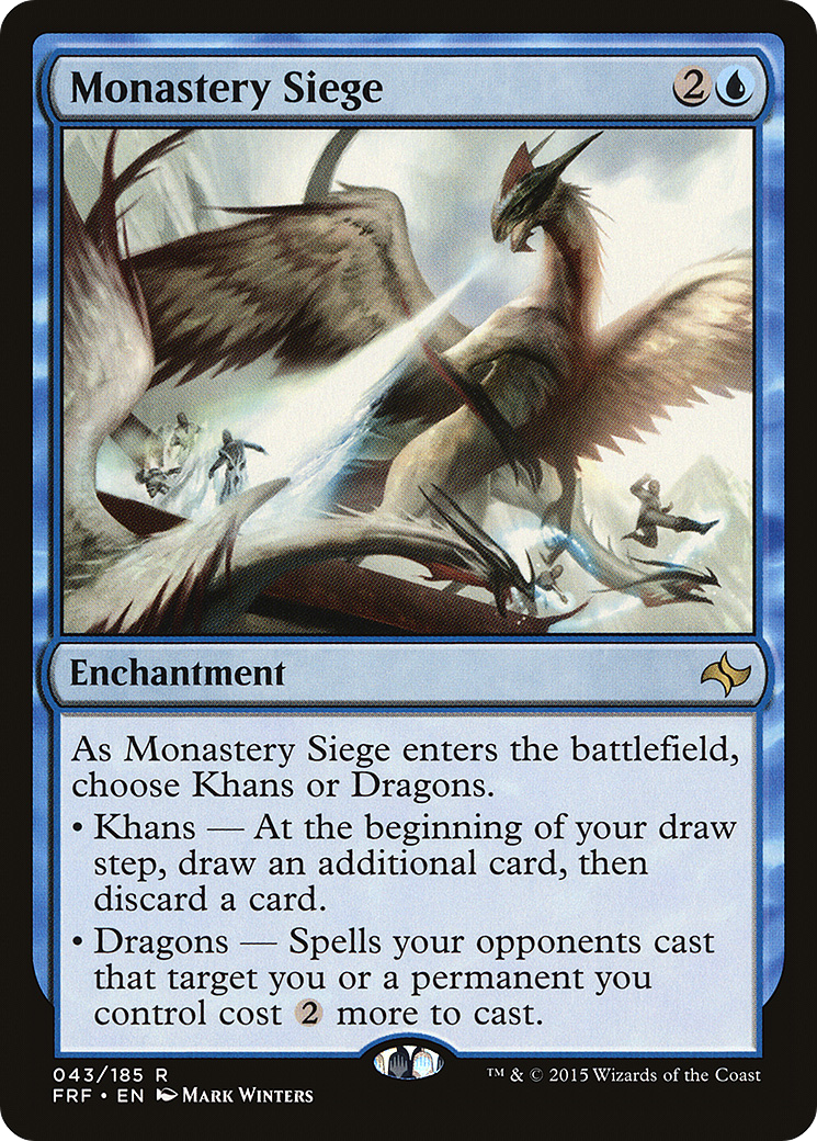 Monastery Siege (FRF-043)  Foil - Fate Reforged