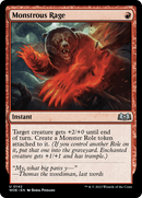 Monstrous Rage (WOE-142)  Foil - Wilds of Eldraine