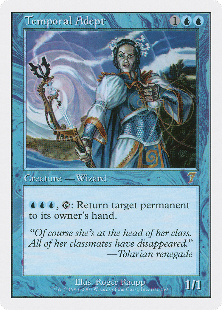 Temporal Adept (7ED-103) - Seventh Edition