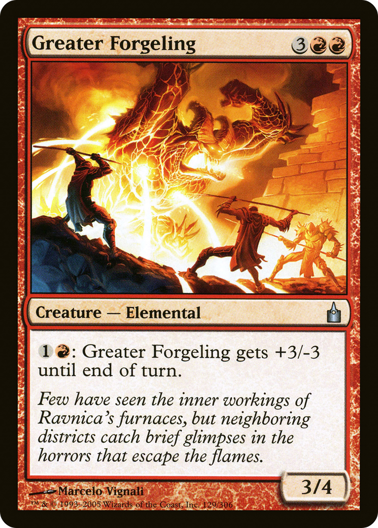Greater Forgeling (RAV-129)  Foil - Ravnica: City of Guilds