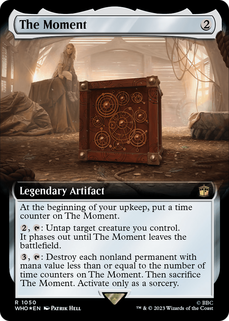 The Moment (Extended Art) (Surge Foil) (WHO-1050)  Foil - Doctor Who: (Extended Art)