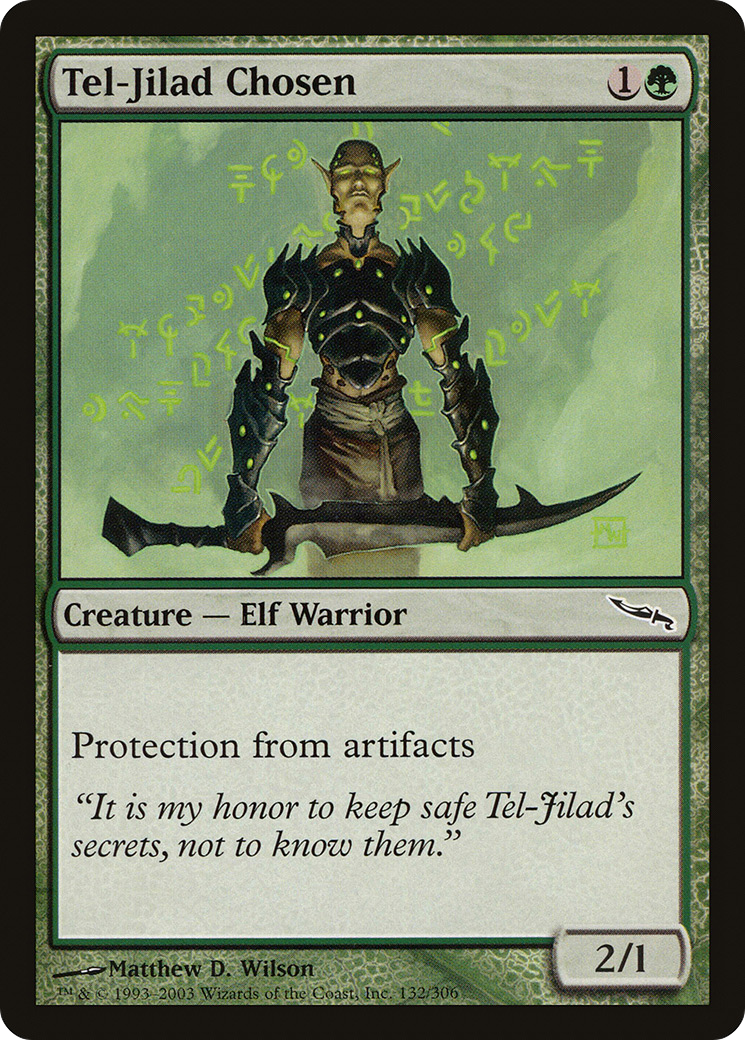 Tel-Jilad Chosen (MRD-132)  - Mirrodin