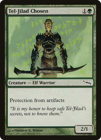 Tel-Jilad Chosen (MRD-132)  - Mirrodin