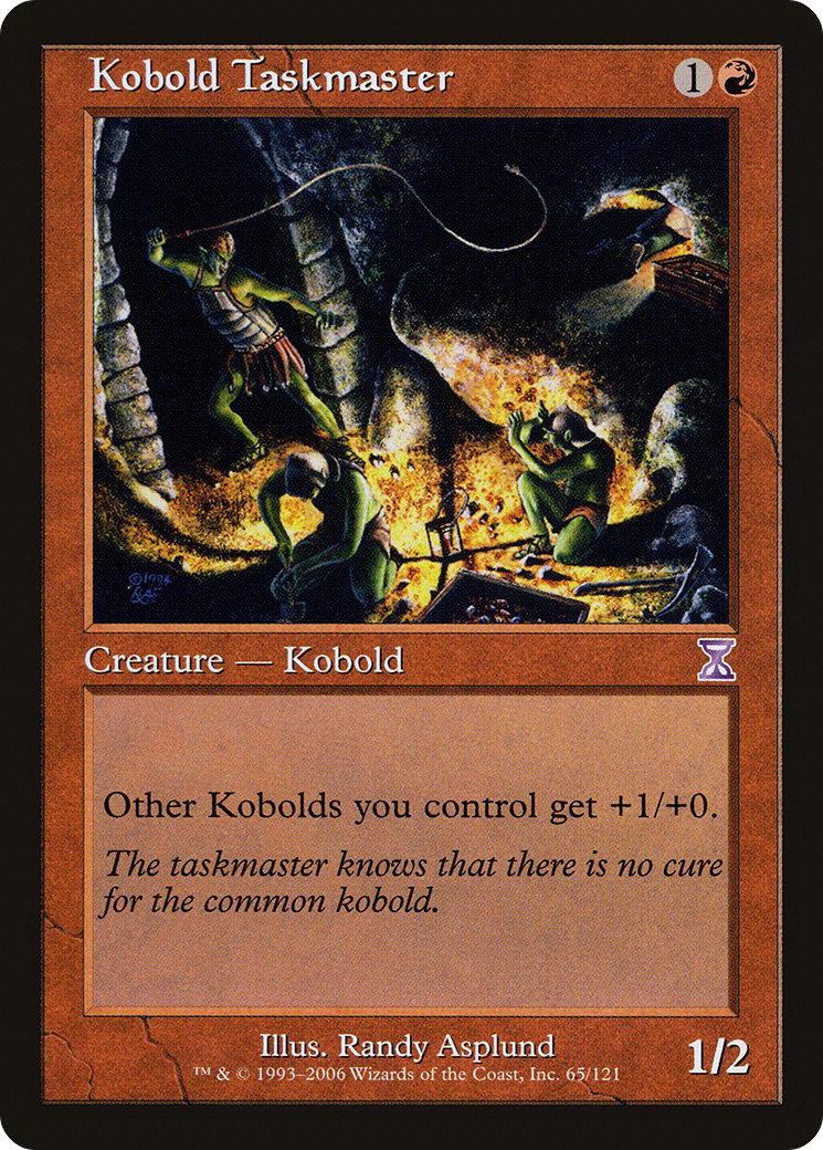 Kobold Taskmaster (TSB-065)  - Time Spiral Timeshifted