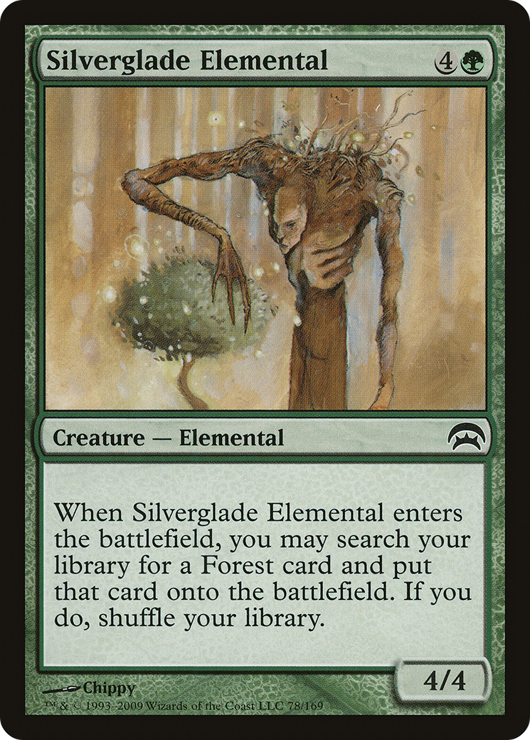 Silverglade Elemental (HOP-078)  - Planechase