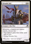 Kitsune Ace (NEO-022)  Foil - Kamigawa: Neon Dynasty