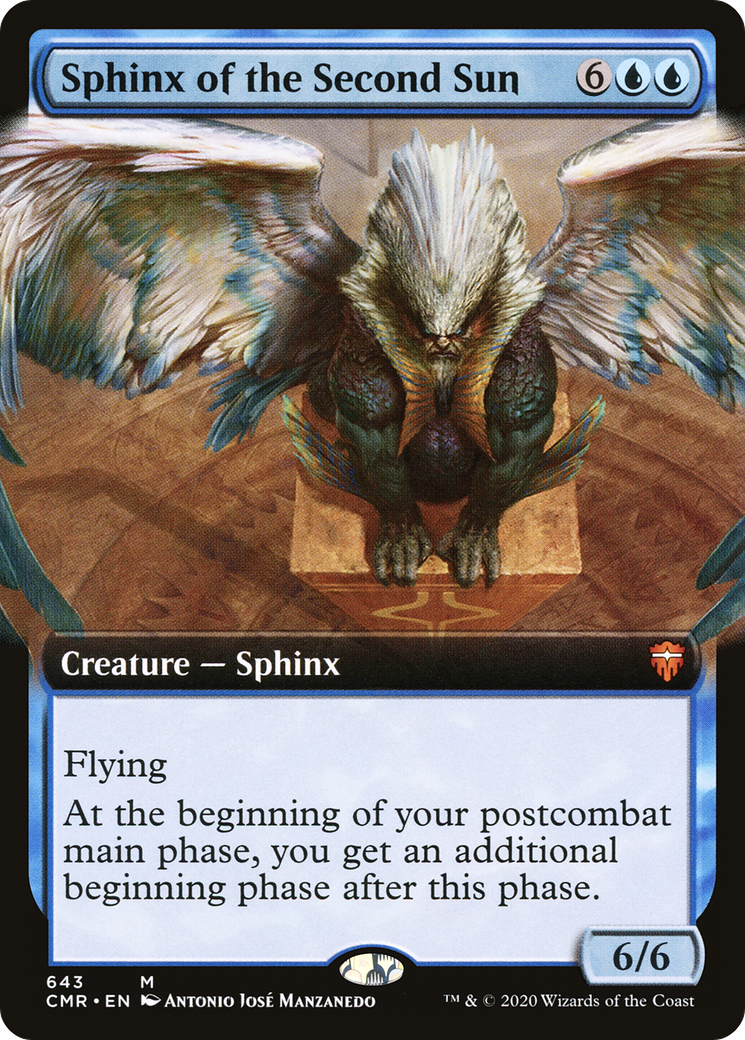Sphinx of the Second Sun (Extended Art) (CMR-643)  - Commander Legends: (Extended Art)