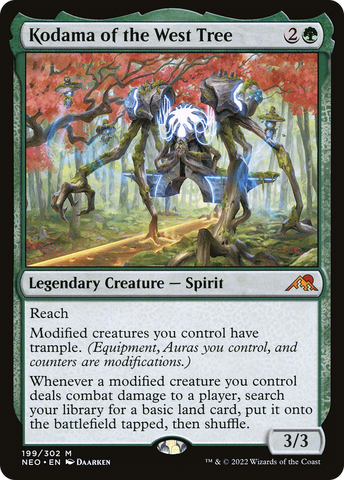 Kodama of the West Tree (NEO-199)  - Kamigawa: Neon Dynasty
