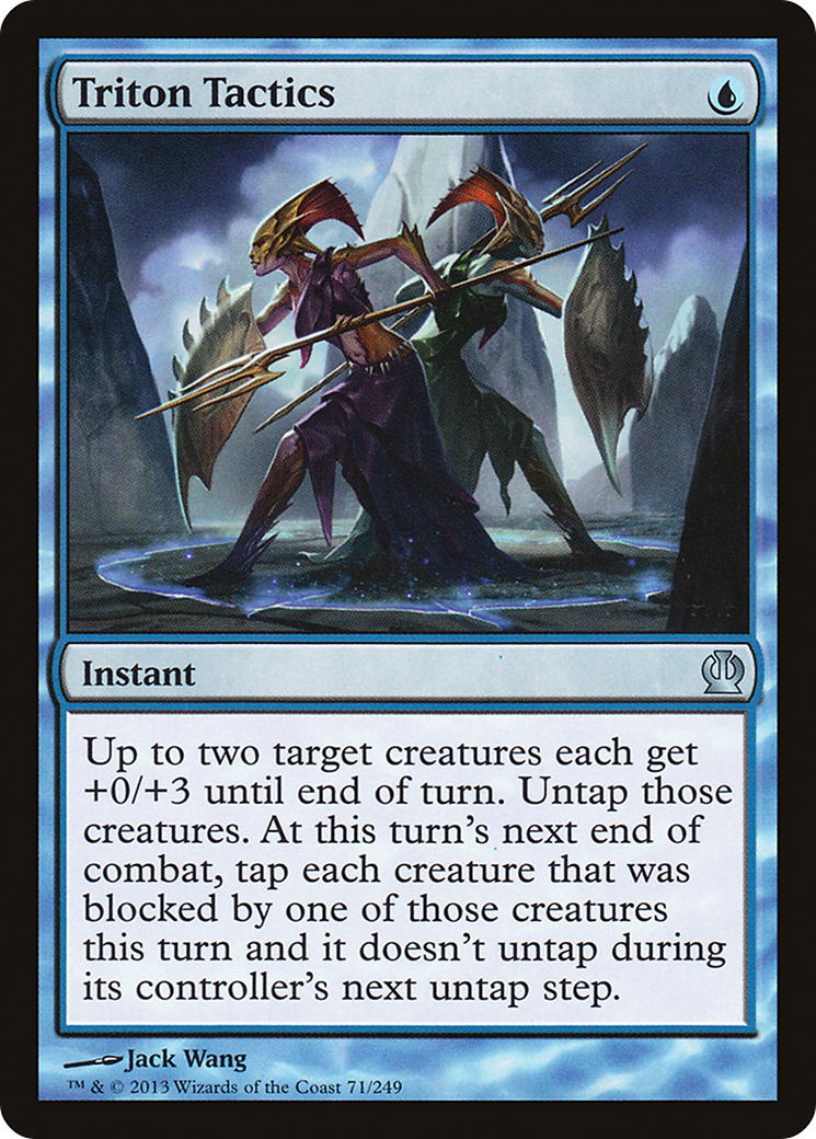 Triton Tactics (THS-071)  Foil - Theros
