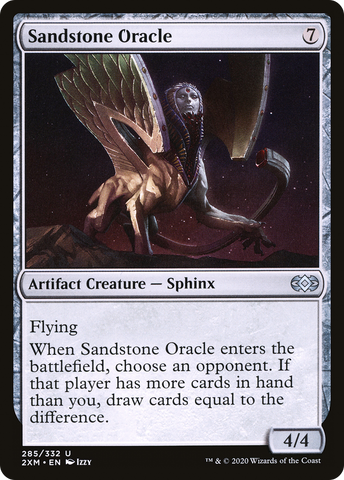 Sandstone Oracle (2XM-285)  Foil - Double Masters