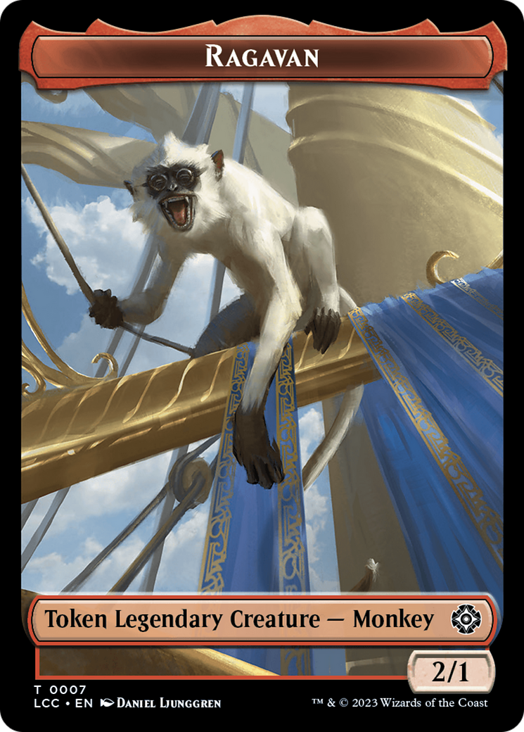 Ragavan (TLCC-007)  - The Lost Caverns of Ixalan Commander Tokens