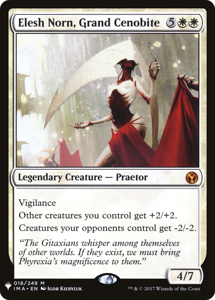 Elesh Norn, Grand Cenobite (LIST-018)  - The List