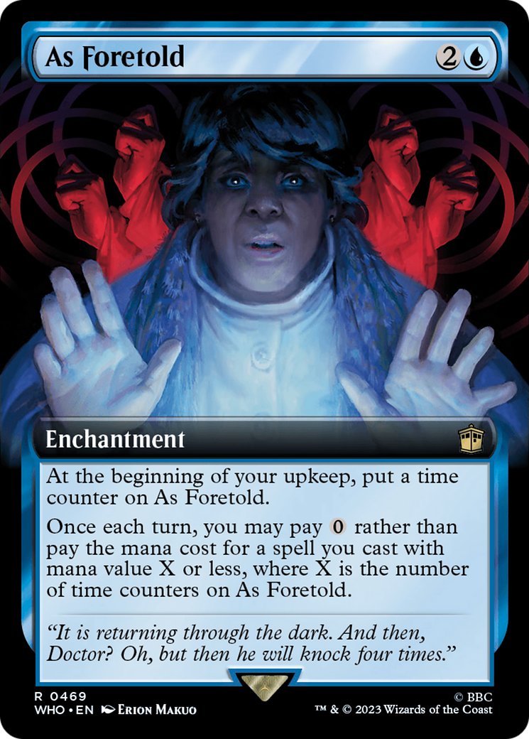 As Foretold (Extended Art) (WHO-469)  - Doctor Who: (Extended Art)
