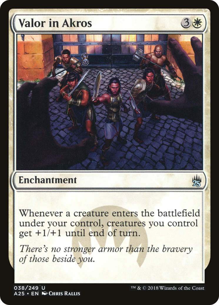 Valor in Akros (A25-038)  - Masters 25