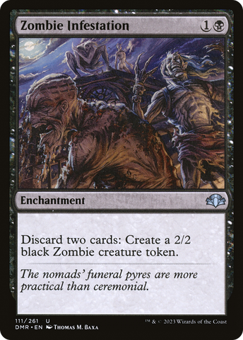 Zombie Infestation (DMR-111)  Foil - Dominaria Remastered