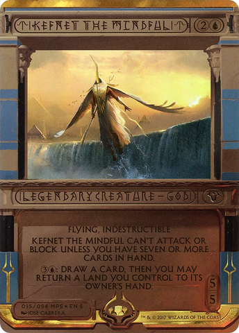 Kefnet the Mindful (MPS2-015)  Foil - Amonkhet Invocations (Borderless)