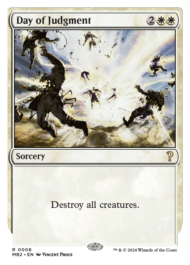 Day of Judgment (White Border) (MB2-008)  - Mystery Booster 2
