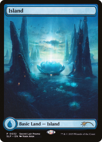 Island (0032) (SLP-032)  Foil - Secret Lair Showdown