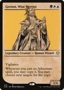Gorion, Wise Mentor (Showcase) (CLB-423)  Foil - Commander Legends: Battle for Baldur's Gate: (Showcase)