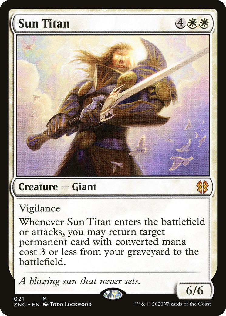 Sun Titan (ZNC-021)  - Zendikar Rising Commander