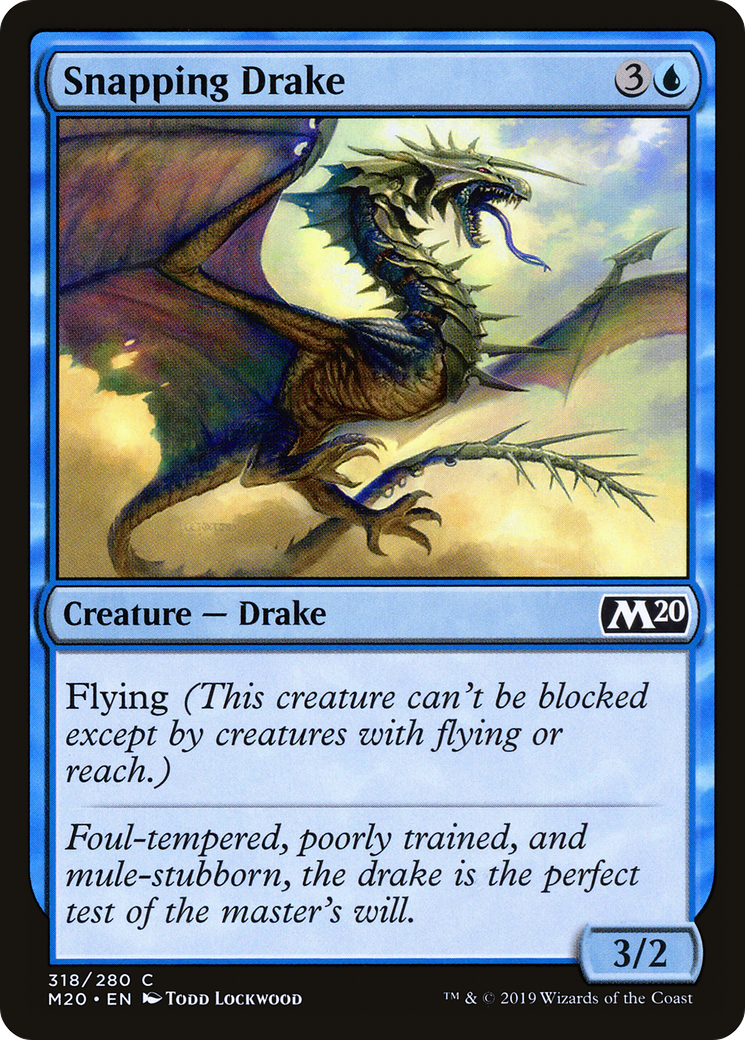 Snapping Drake (M20-318)  - Core Set 2020