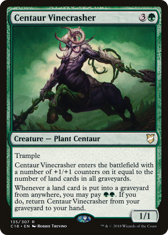 Centaur Vinecrasher (C18-135)  - Commander 2018
