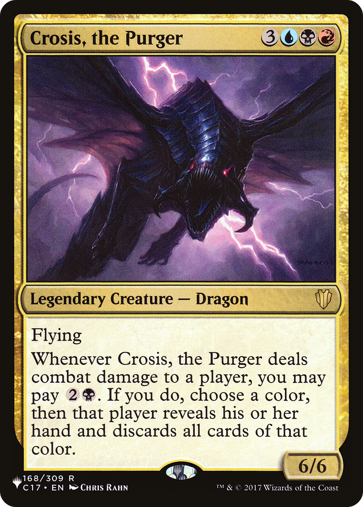 Crosis, the Purger (LIST-168/309)  - The List