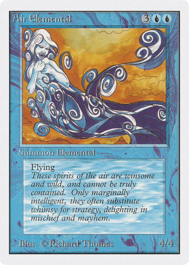 Air Elemental (2ED-)  - Unlimited Edition