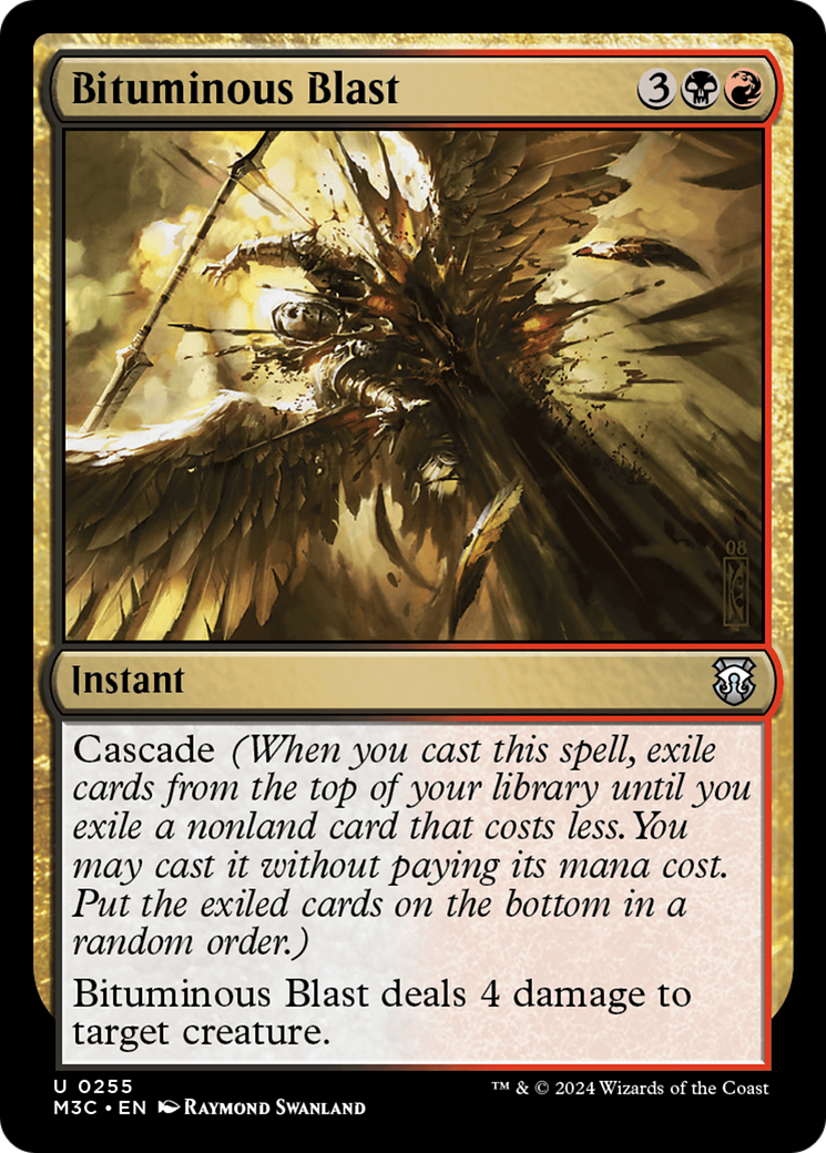 Bituminous Blast (M3C-255)  - Modern Horizons 3 Commander