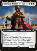 Taranika, Akroan Veteran (Extended Art) (THB-303)  Foil - Theros Beyond Death: (Extended Art)