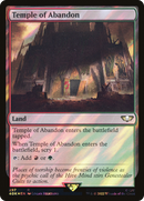 Temple of Abandon (Surge Foil) (40K-297)  Foil - Warhammer 40,000 Commander