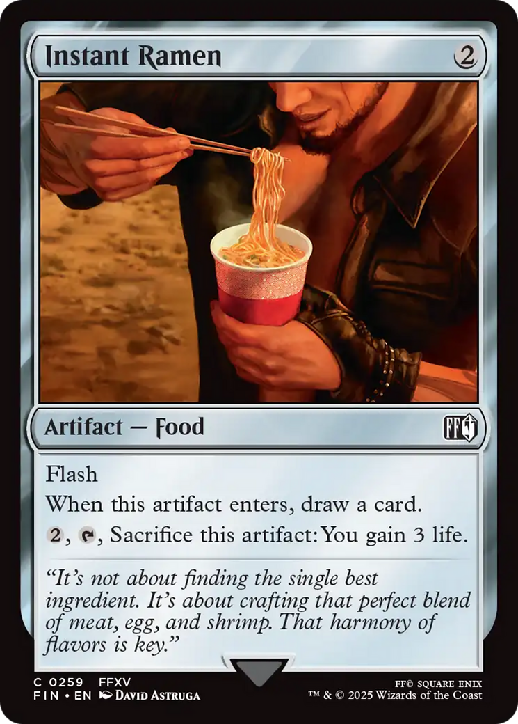 Instant Ramen (FIN-259)  - FINAL FANTASY
