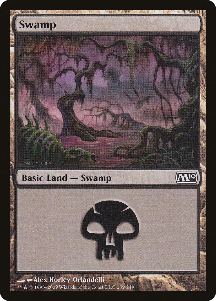Swamp (239) (M10-239)  - Magic 2010