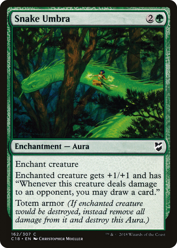 Snake Umbra (C18-162)  - Commander 2018