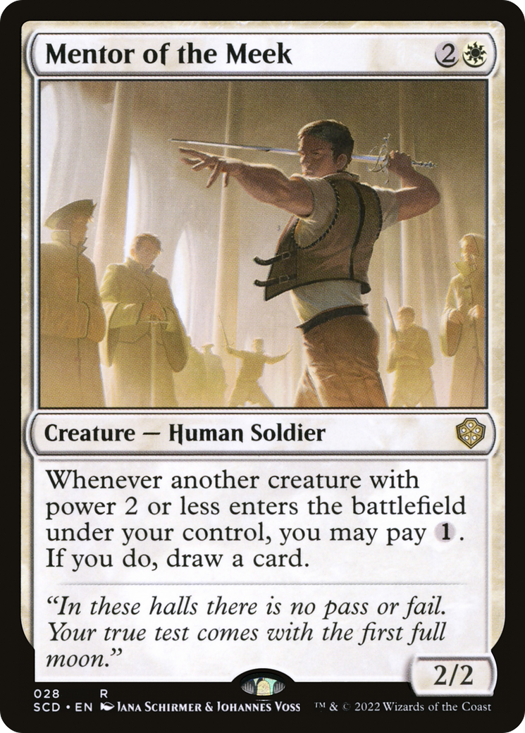 Mentor of the Meek (SCD-028)  - Starter Commander Decks