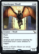 Doorkeeper Thrull (PRE-013)  Foil - Murders at Karlov Manor Promos