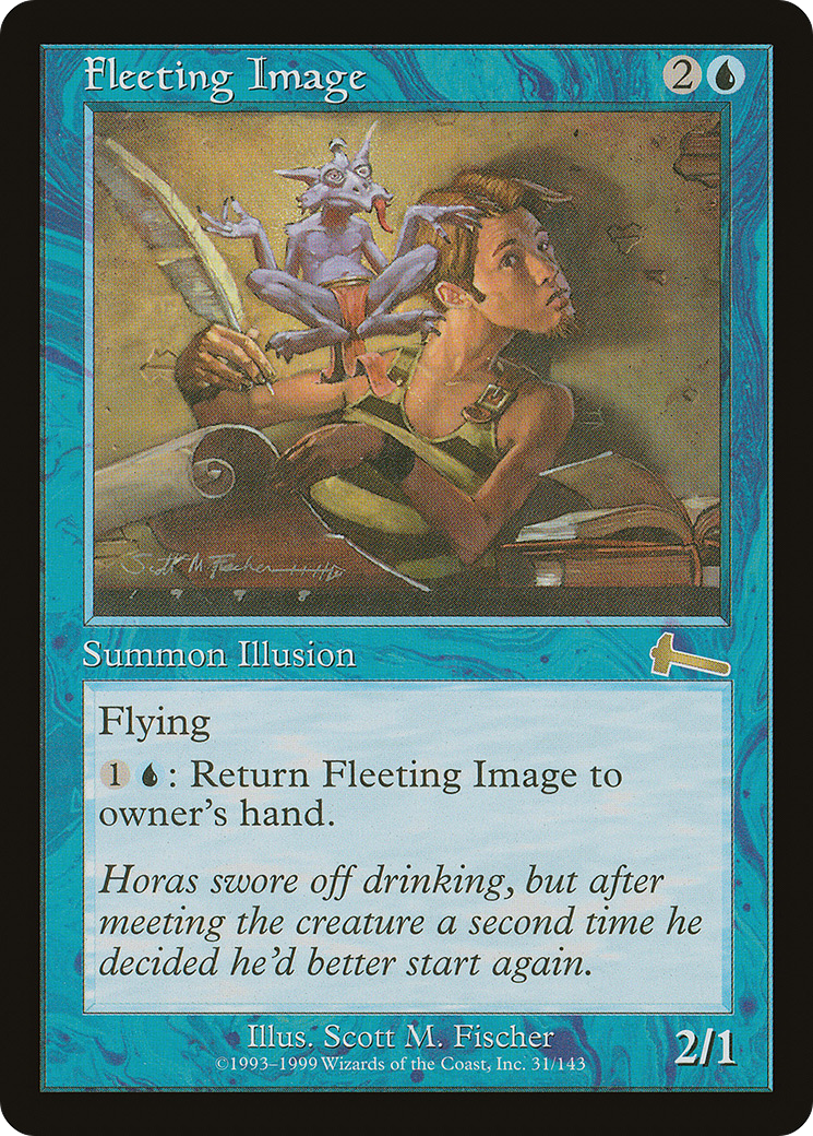 Fleeting Image (ULG-031)  Foil - Urza's Legacy