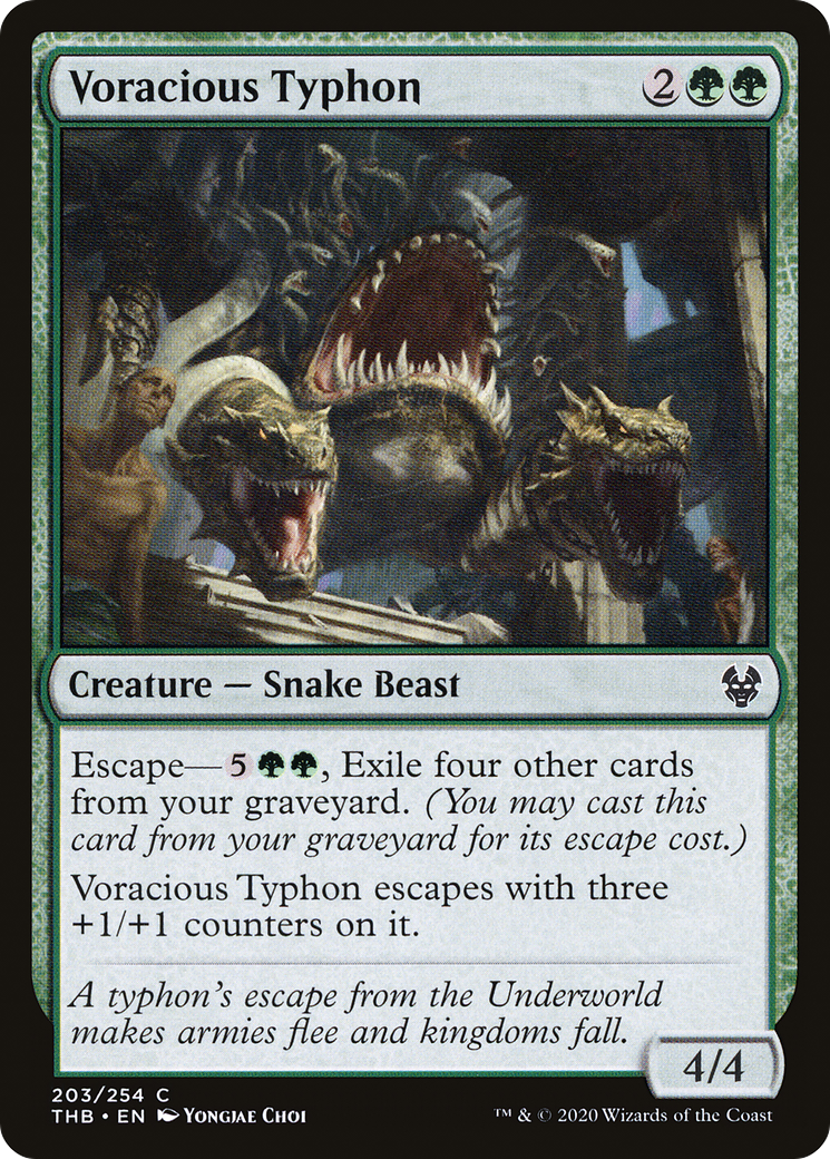Voracious Typhon (THB-203)  - Theros Beyond Death